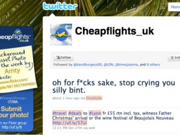 Cheapflights claims Twitter account hacked after X-Factor tirade