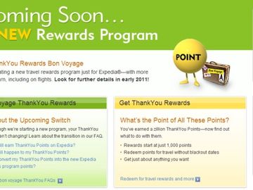 Expedia to end ties with a Citi rewards program and start a new one