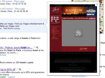 Google Instant Previews - the web version of Does My Bum Look Big In This?