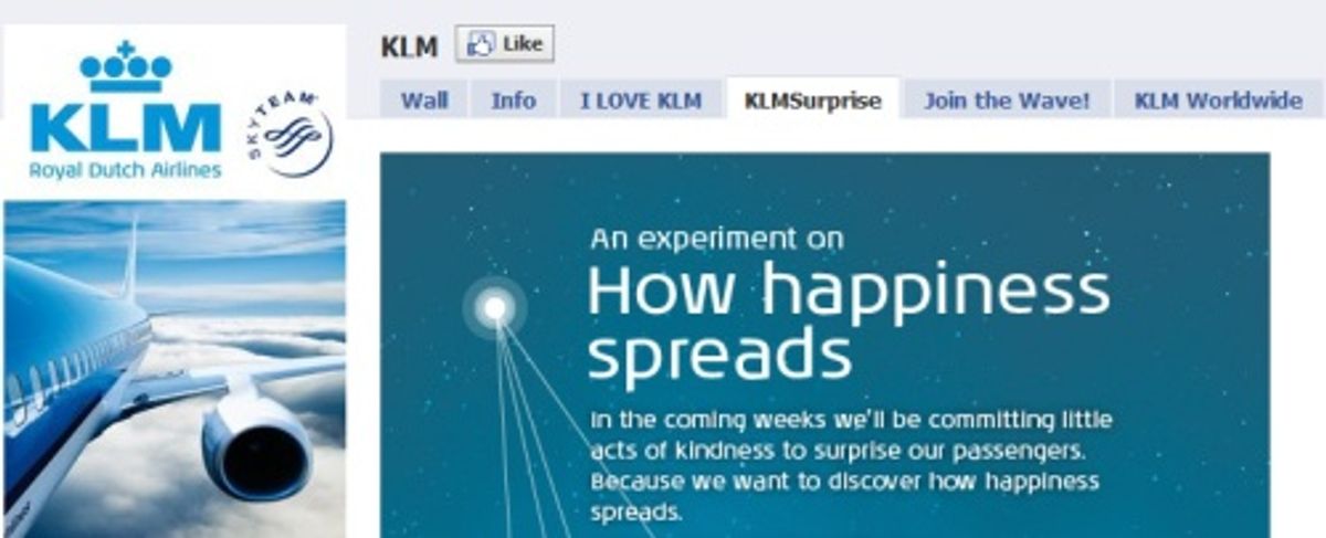 Travel-Experience: A Small Surprise from KLM »