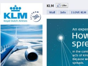 KLM spies on social media to give passengers a nice surprise