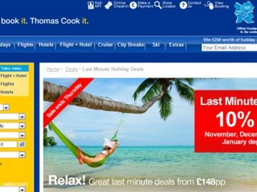 Thomas Cook online agency business safe from urgent strategic review