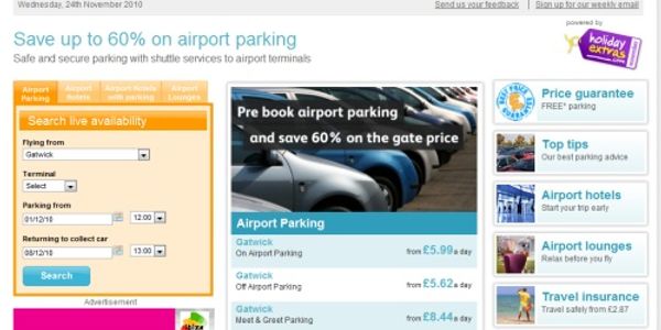 TravelSupermarket promises improvements, switches airport hotel and parking partner