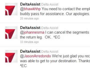 Delta shows how to use Twitter in a crisis