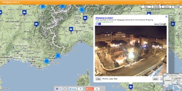 Check before you leave - live webcams on Google Maps