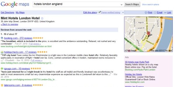 TripAdvisor: Google abusing its power with Google Places