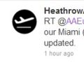 London Heathrow snow disruption - user generated content kicks in