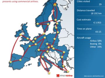 Father Christmas takes 43 hours to deliver presents in Western Europe [infographic]