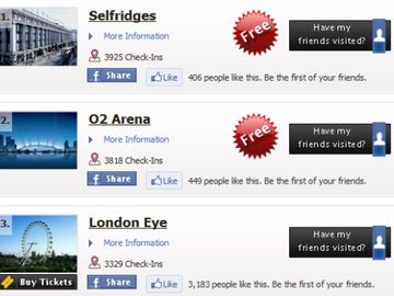 VisitBritain launches check-in game through Facebook Places