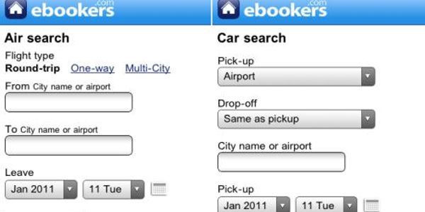 Ebookers claims European mobile first for booking all travel products