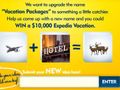 Expedia wants Facebook fans to find better name for package products