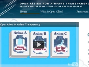 Open Allies for Airfare Transparency clearly opposes direct-connect