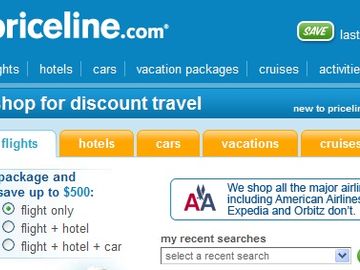 Travelocity and Priceline keep displaying American Airlines fares