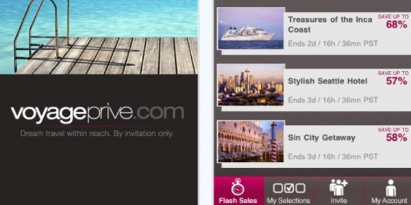 Voyage Prive debuts English-language mobile app with app-only deals