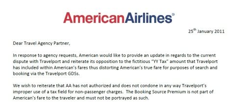 American Airlines sues Travelport and placates travel agencies on