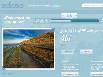 Adioso begins Booking.com love affair with Valentine travel site