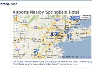 Cheapflights introduces Airports Nearby widget