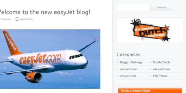 EasyJet claims first airline blog, forgets British Airways and Virgin Atlantic