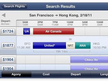 Hipmunk tries to take agony out of mobile flight search