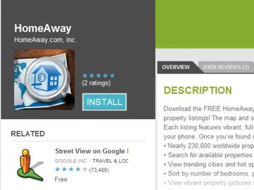 Expedia company gives HomeAway an Android app assist