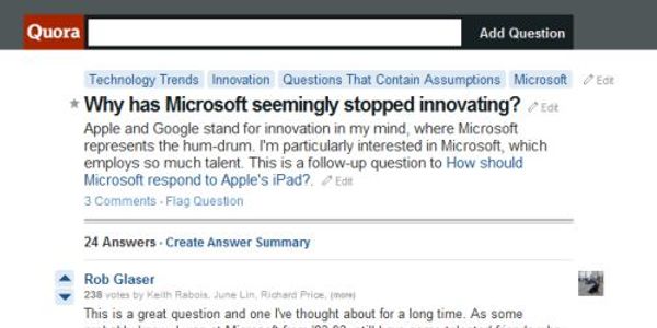 Question and Answer sites - another piece of the online travel search revolution