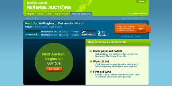 Air New Zealand brings reverse auction into heart of fare system