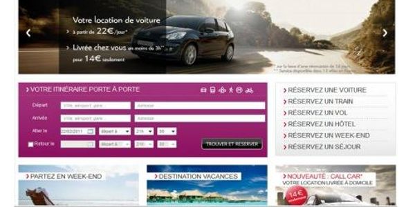 Car maker launches door-to-door travel search website