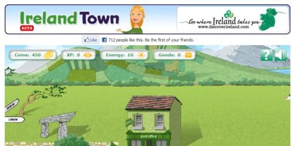 Tourism Ireland unveils Facebook game, on St Patrick's Day of course