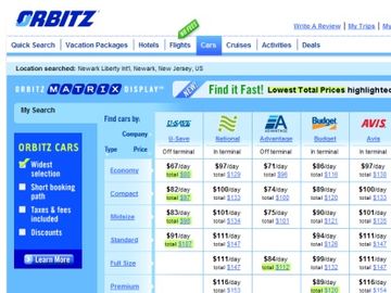 Enterprise car brands to be absent on Orbitz after negotiations impasse