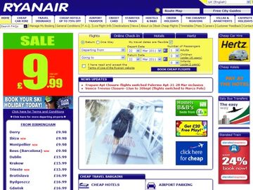 Booking.com first, Ryanair last in UK website usability study