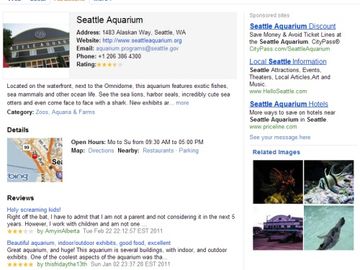 Bing launches attractions pages with TripAdvisor, Frommers, WCities