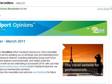 Travelport social network pushes open enrollment