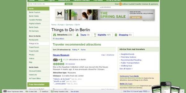 TripAdvisor expands activities channel through GetYourGuide