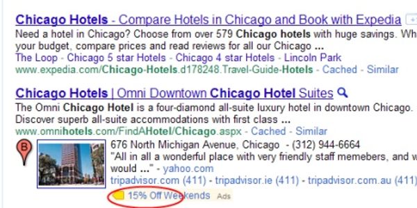 Google continues experiments with hotel ads and coupons