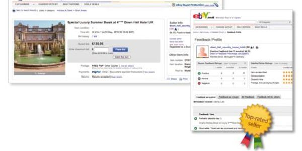 eBay wants to make it easer for hotels to shift rooms
