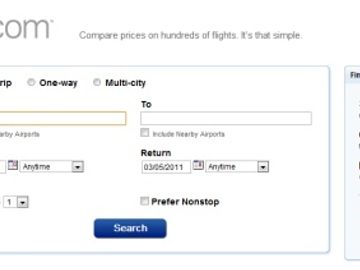 Fly.com predicts tough time for new travel search sites post-Google entry
