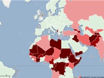 Using Google Maps to check for global hotspots before travel
