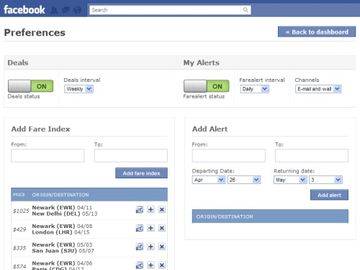 Mobissimo offers Facebook-only fare alerts