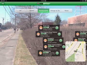 TripAdvisor adds augmented reality to mobile and iPad apps