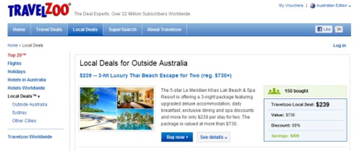Travelzoo Asia Pacific launches Local Deals in Australia PhocusWire