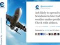 How to follow European ash cloud travel updates on social media