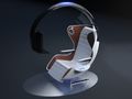 Behold the hi-tech aircraft seat, built for gamers, not for wimps