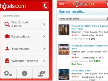 Expedia, Hotels.com roll out flurry of mobile features