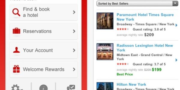Expedia, Hotels.com roll out flurry of mobile features