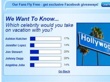 Orbitz and Expedia go Hollywood on Facebook
