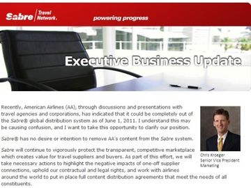Sabre and American Airlines trade shots over system withdrawal