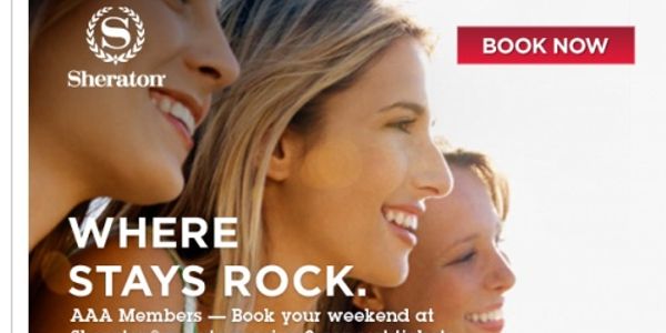 Sheraton, Live Nation and automobile club team for hotel promotion