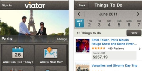 Viator tours go mobile with differentiated iPhone and iPad apps