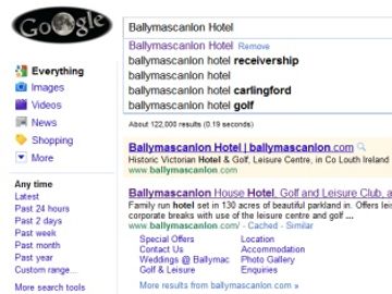 Hotel sues Google over autocomplete suggestion in search Hotel sues Google over autocomplete suggestion in search