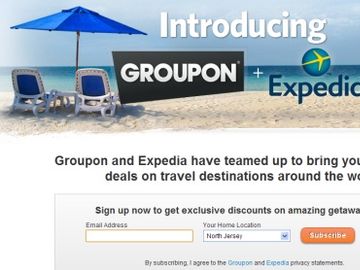 Expedia-Groupon service will expand, Europe set for summer launch Expedia-Groupon service will expand, Europe set for summer launch